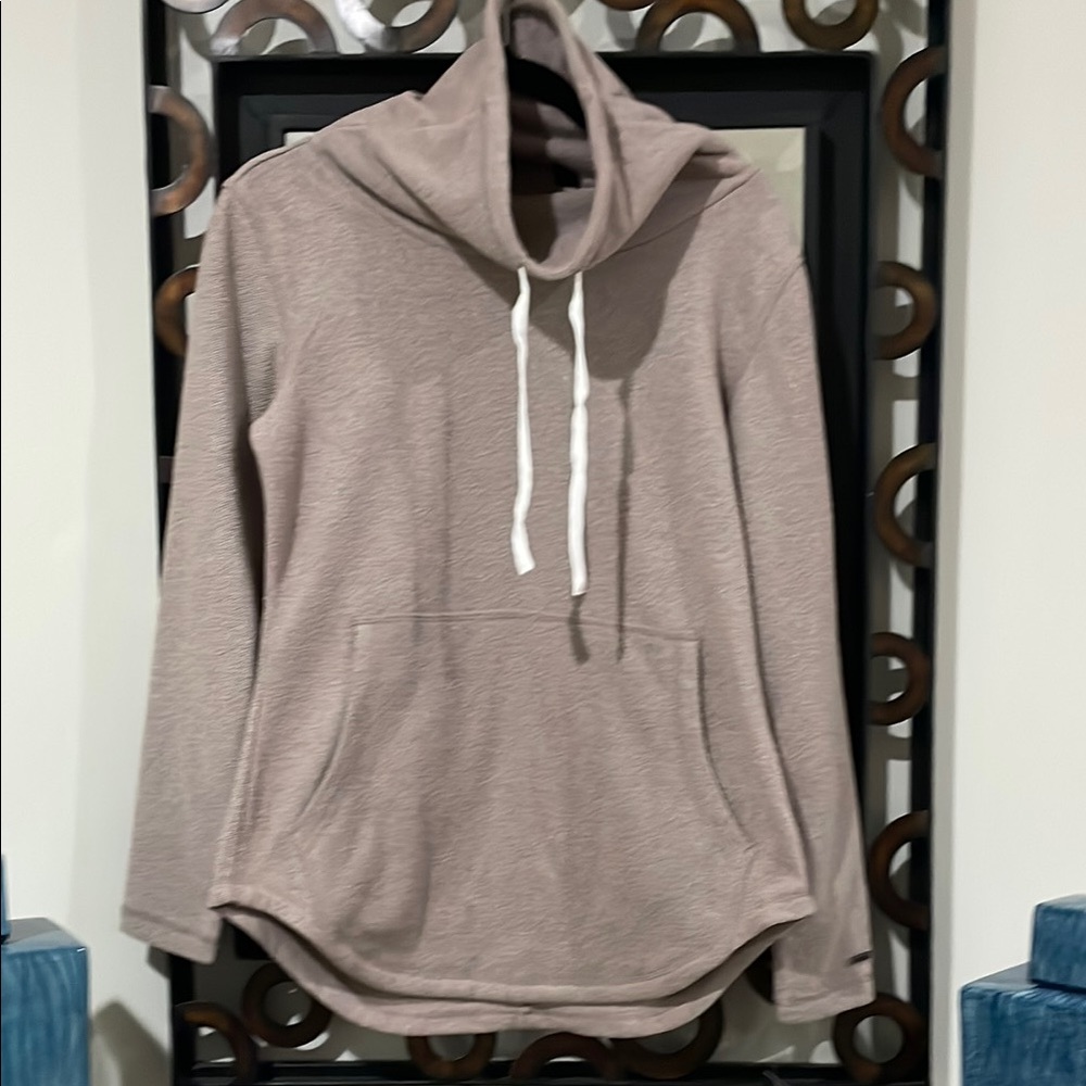 Pacific Trail small Cozy pinkish Tan cowl neck  for Women